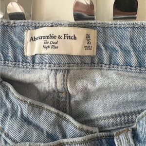 Abercrombie & Fitch Light Blue High Rise Jeans